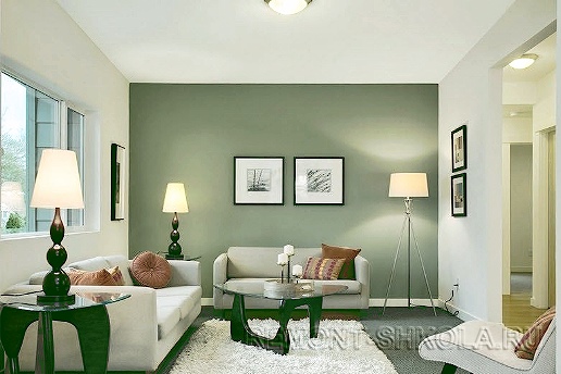 Примеры современной покраски и оформления стен в квартире