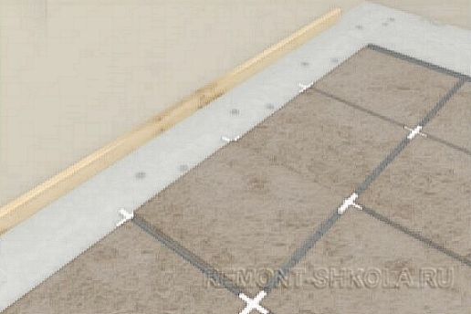 Как точно определить линию отреза плитки