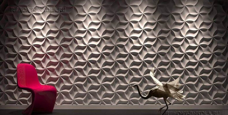​Стеновые 3D панели из гипса и бетона: преимущества обоих решений